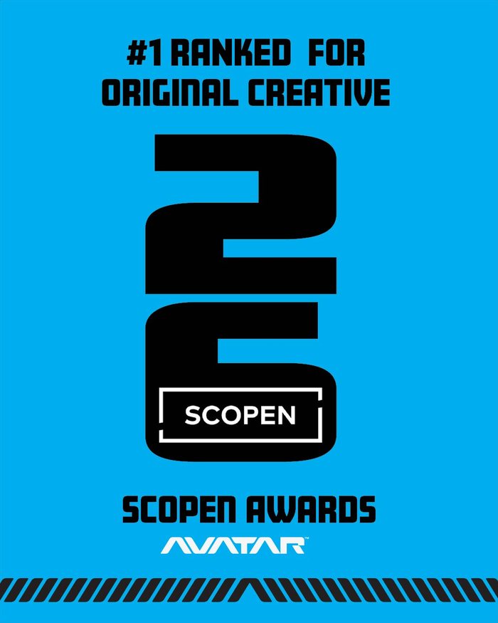 SCOPEN Awards: #1 ranked for original creative